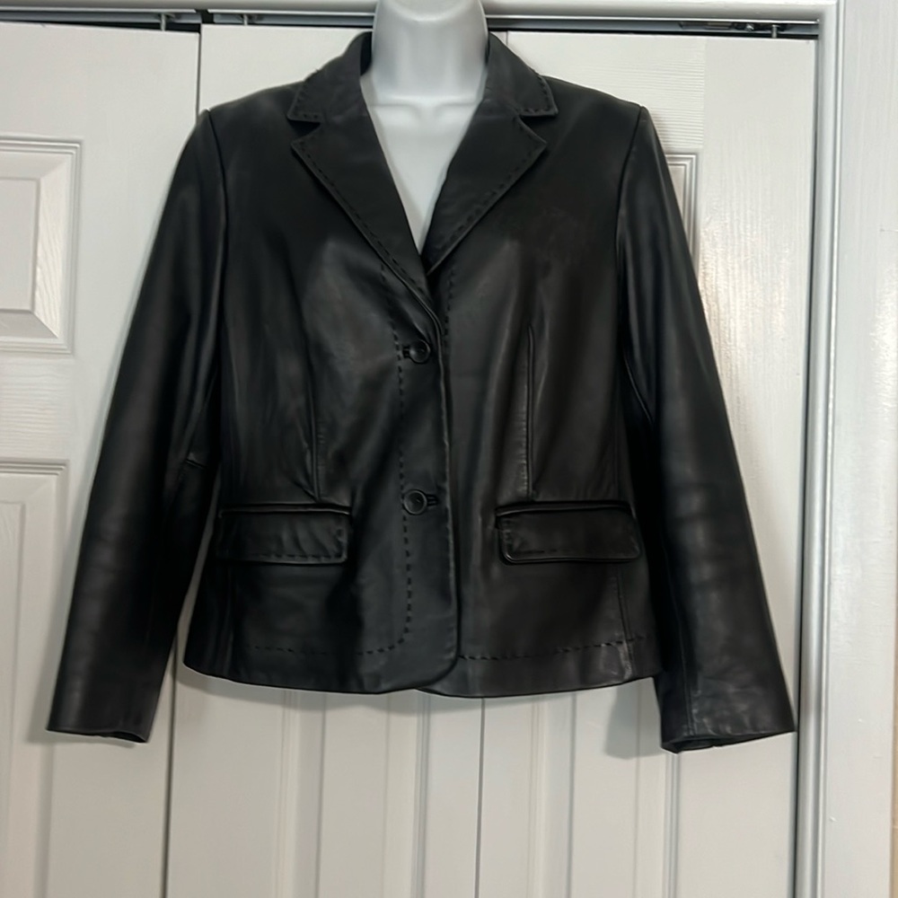 Vintage Preston & York Lamb Skin Jacket Size PM